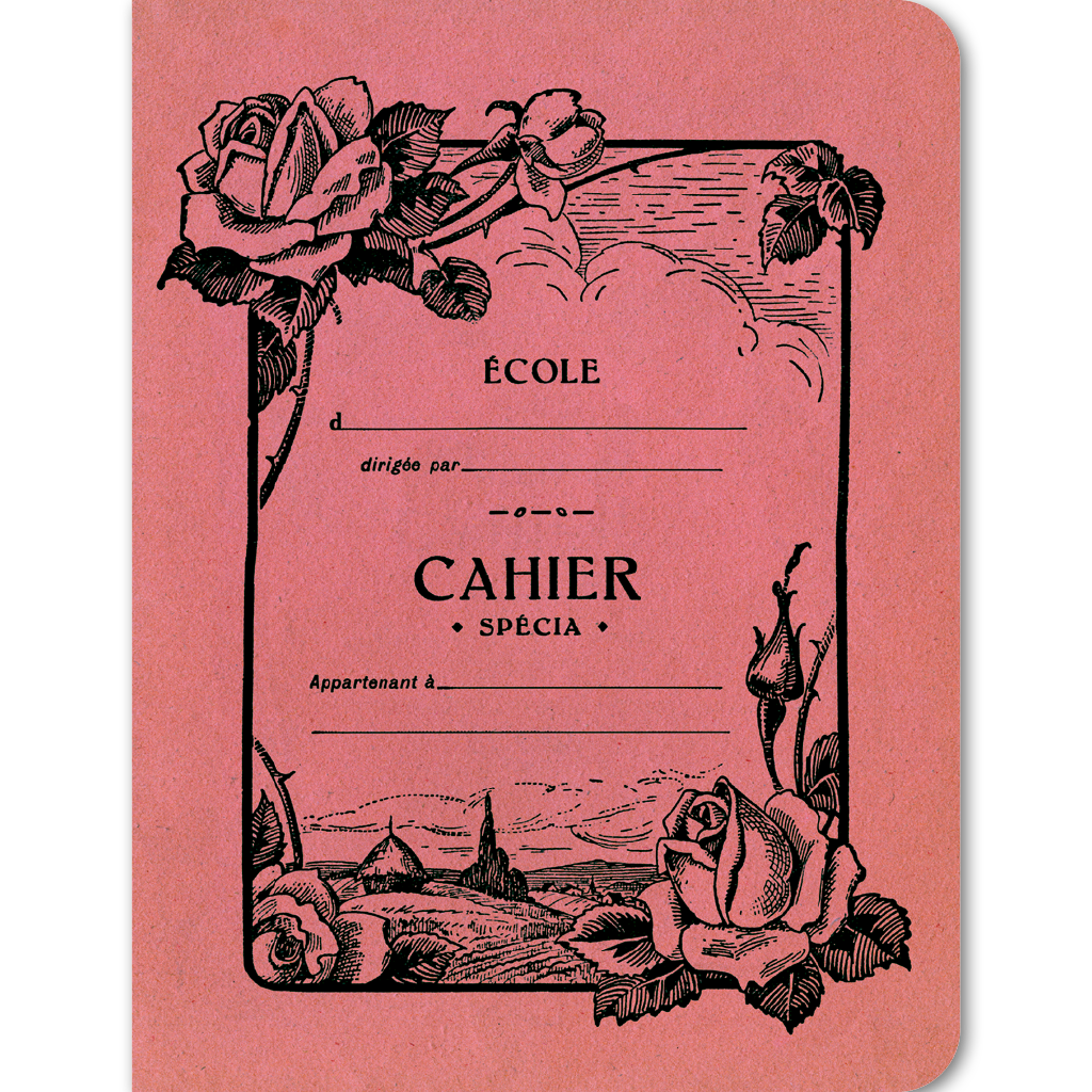 Laughing Elephant – Caderno por atacado – Caderno francês Rose - 24 páginas pautadas1