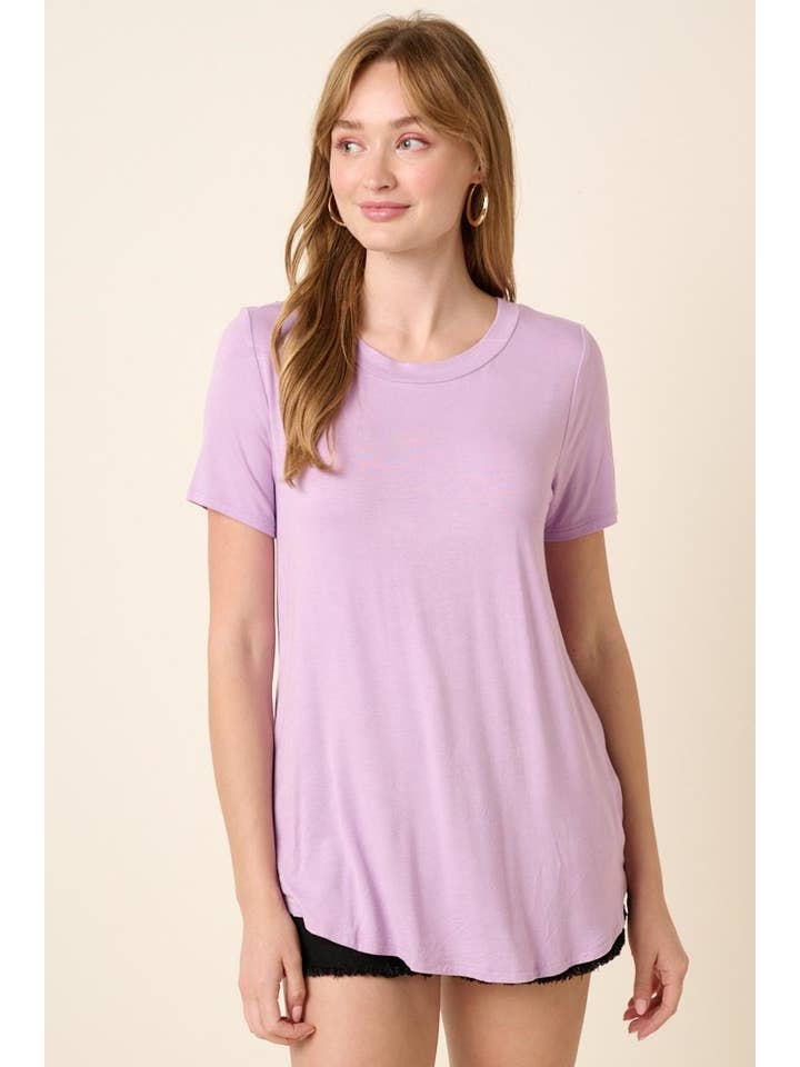 mittoshop - Wholesale T-Shirt - Women's - BT5339-SCOOP NECK ROUNDED HEM BAMBOO TOP3