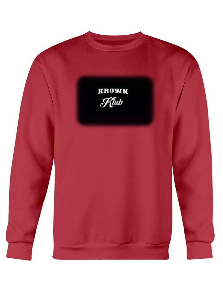 Krown Klub Crewneck Sweatshirt for wholesale by Red Crown Clothing LLC