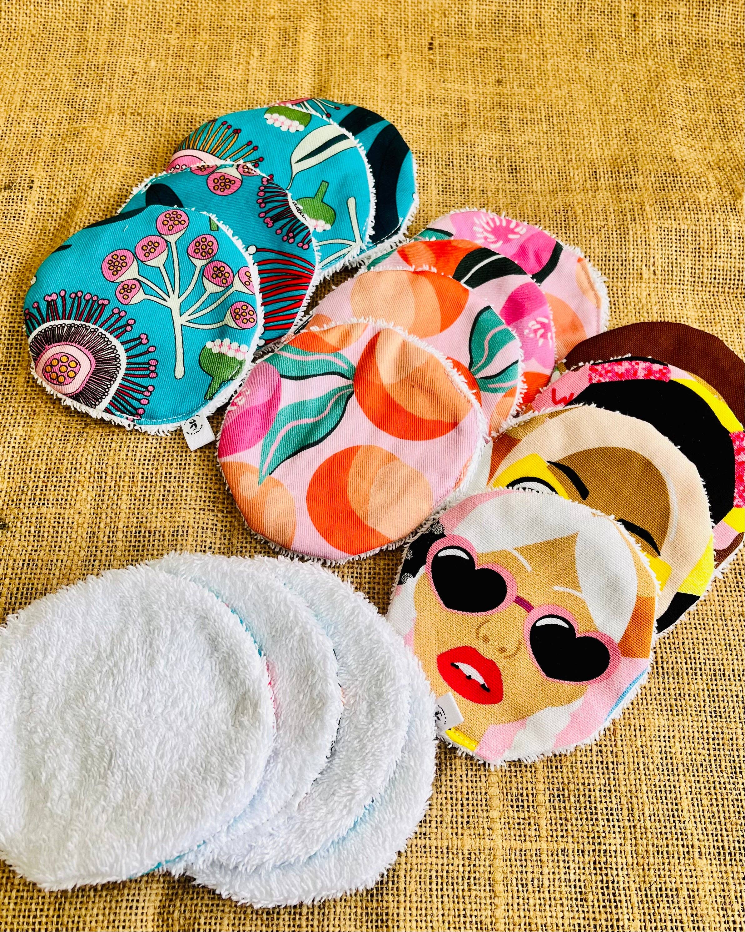 Kourage & co – wholesale Ansikts- och kroppsservetter – Ansiktsservetter i tyg – återanvändbara och handgjorda4