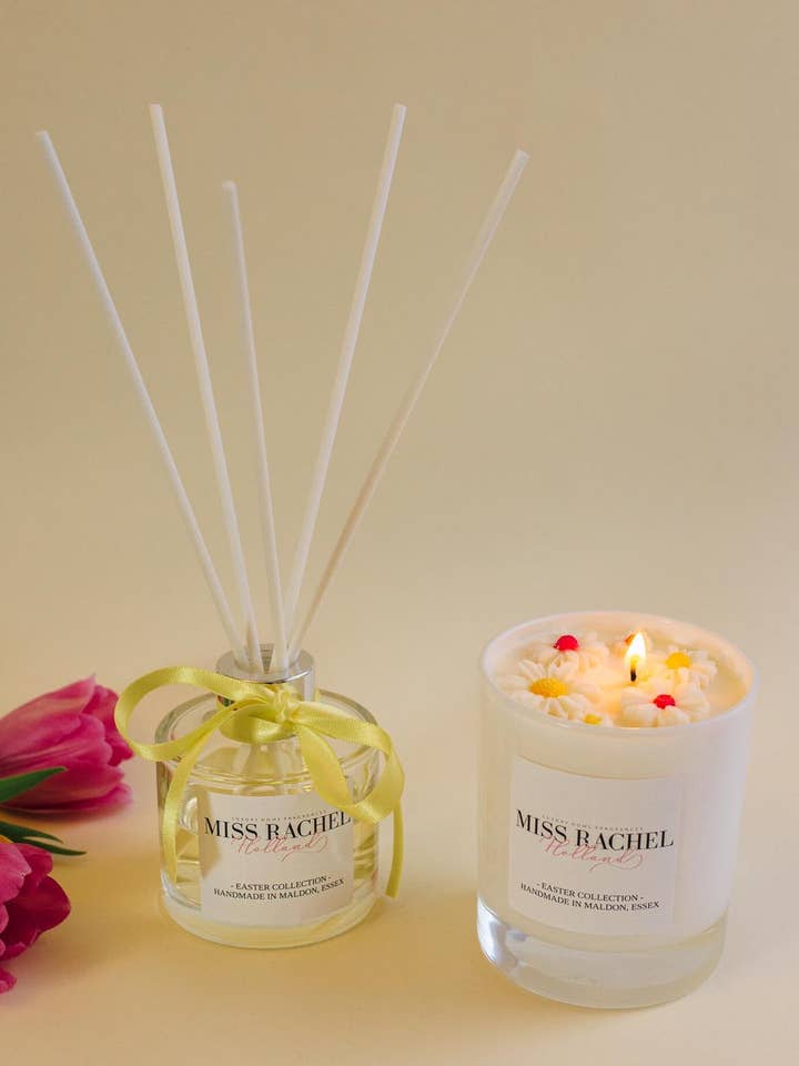 Easter Candle & Reed Diffuser Gift Boxed for wholesale by Miss Rachel Holland