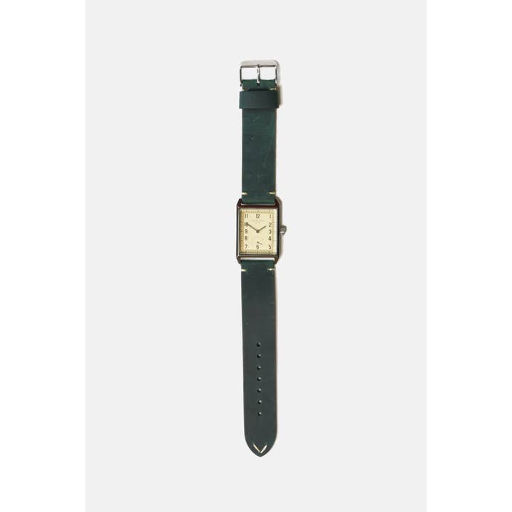 Curated Basics - Vente Montre – homme - Montre rectangulaire classique