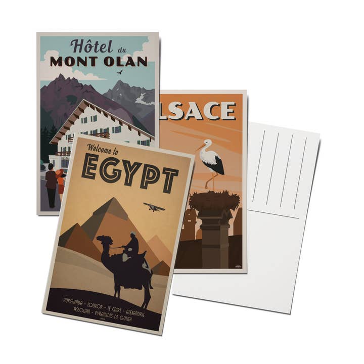 Postkort for engroshandel hos LEPOSTER ILLUSTRATION