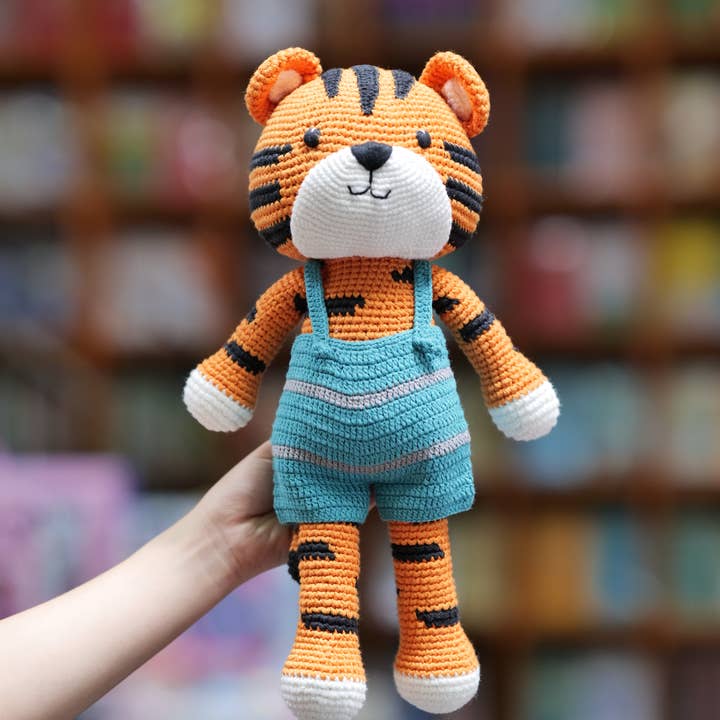 Fabbycraft - Wholesale Knitting/Crochet Supplies - Tiger Tot Crochet Animal