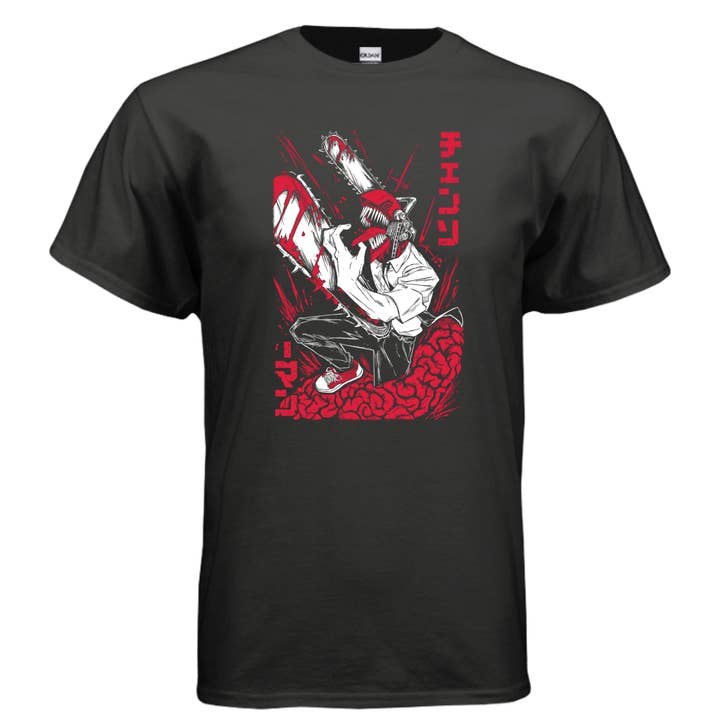 Camiseta inspirada en Denji transformado | Chainsaw Man para venta al por mayor de Le Paperie Co