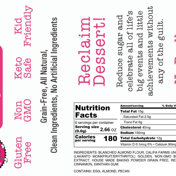 Butter Baked Cake Co – wholesale Cake – Sugar-Free Cinnamon Crumb Keto Loaf Cake3