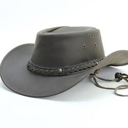 Leather Impressions Inc – wholesale Cowboy hat – Unisex – Smooth Leather Cowboy Hat2