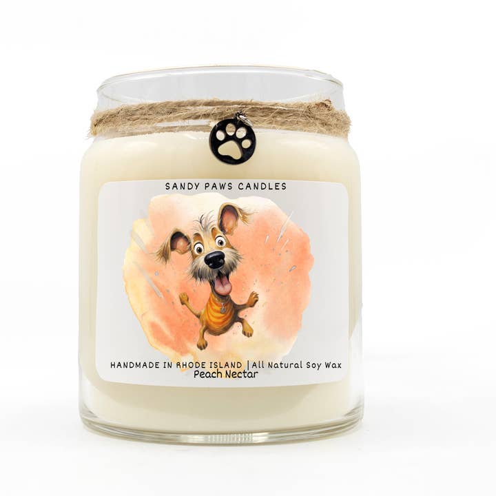 Sandy Paws Candles - Wholesale Jar/Filled Candle - Quirky Dogs - Soy Wax Candles17