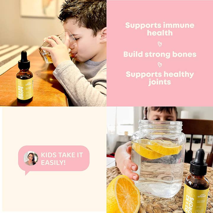 JoySpring - Wholesale Oral Supplement/Vitamin - D3+K2 Drops5