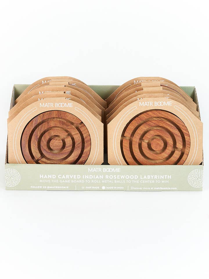 Kit di Avvio per Esposizione al Dettaglio del Grande Gioco del Labirinto per la vendita all'ingrosso da parte di Matr Boomie Fair Trade