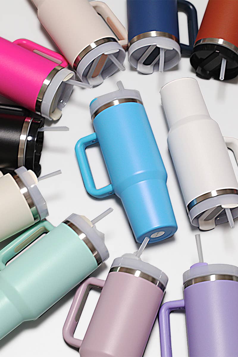 42POPS - Wholesale Insulated Mug/Tumbler - `.40oz STAINLESS STEEL TUMBLER16