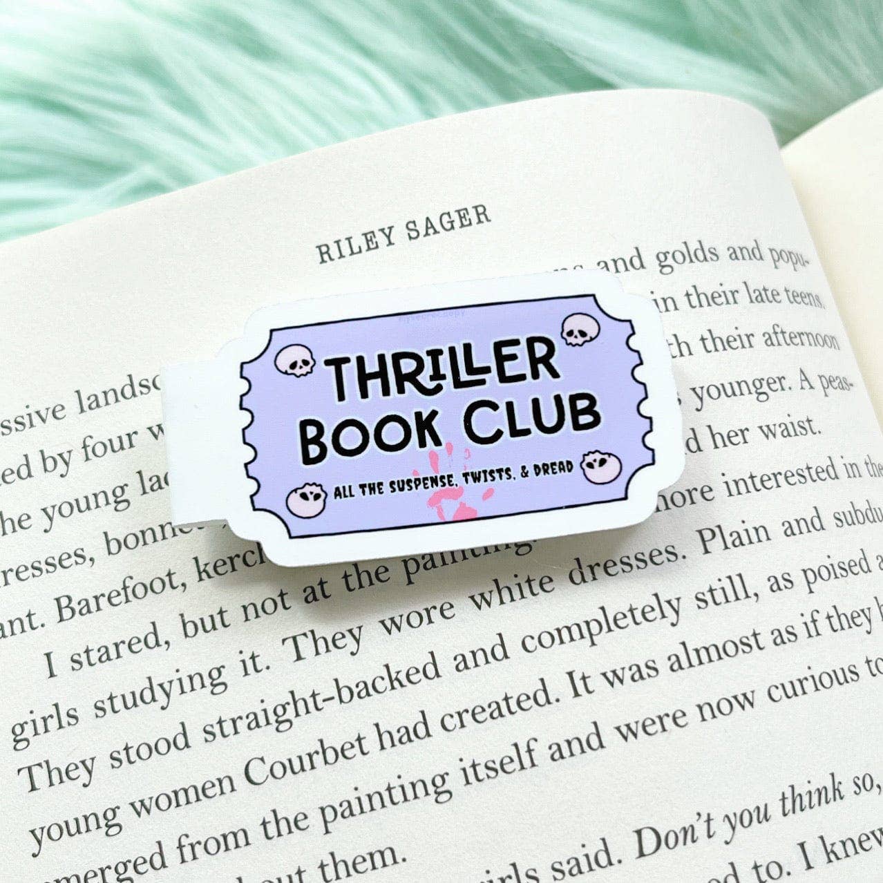 My Secret Copy - Wholesale Bookmark - Thriller Book Club Magnetic Bookmark1