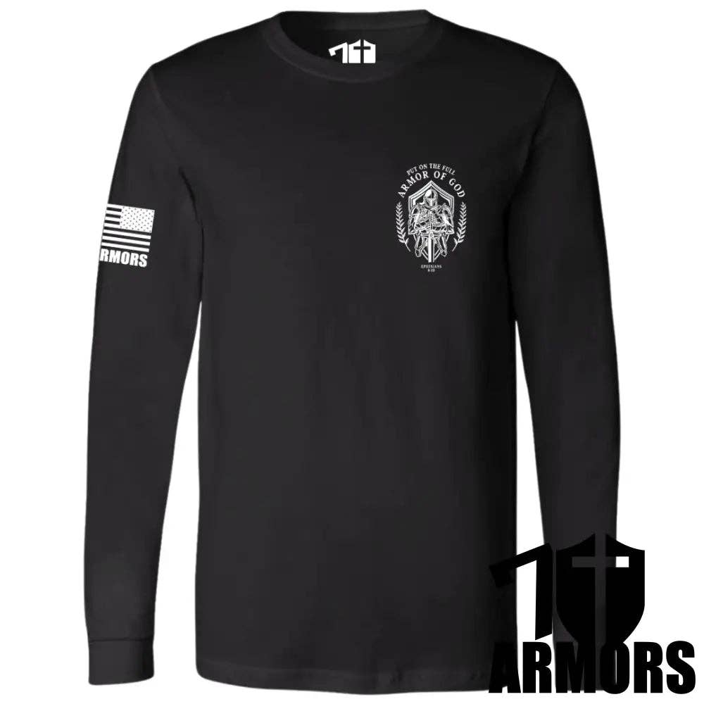 7 ARMORS APPAREL - Wholesale Screen Printed T-Shirt - Men's - FULL ARMOR OF GOD LONG SLEEVE3