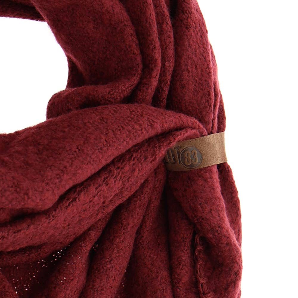 LOT83 – Großhandel Schal – Damen – Sjaal Nina - Bordeaux1