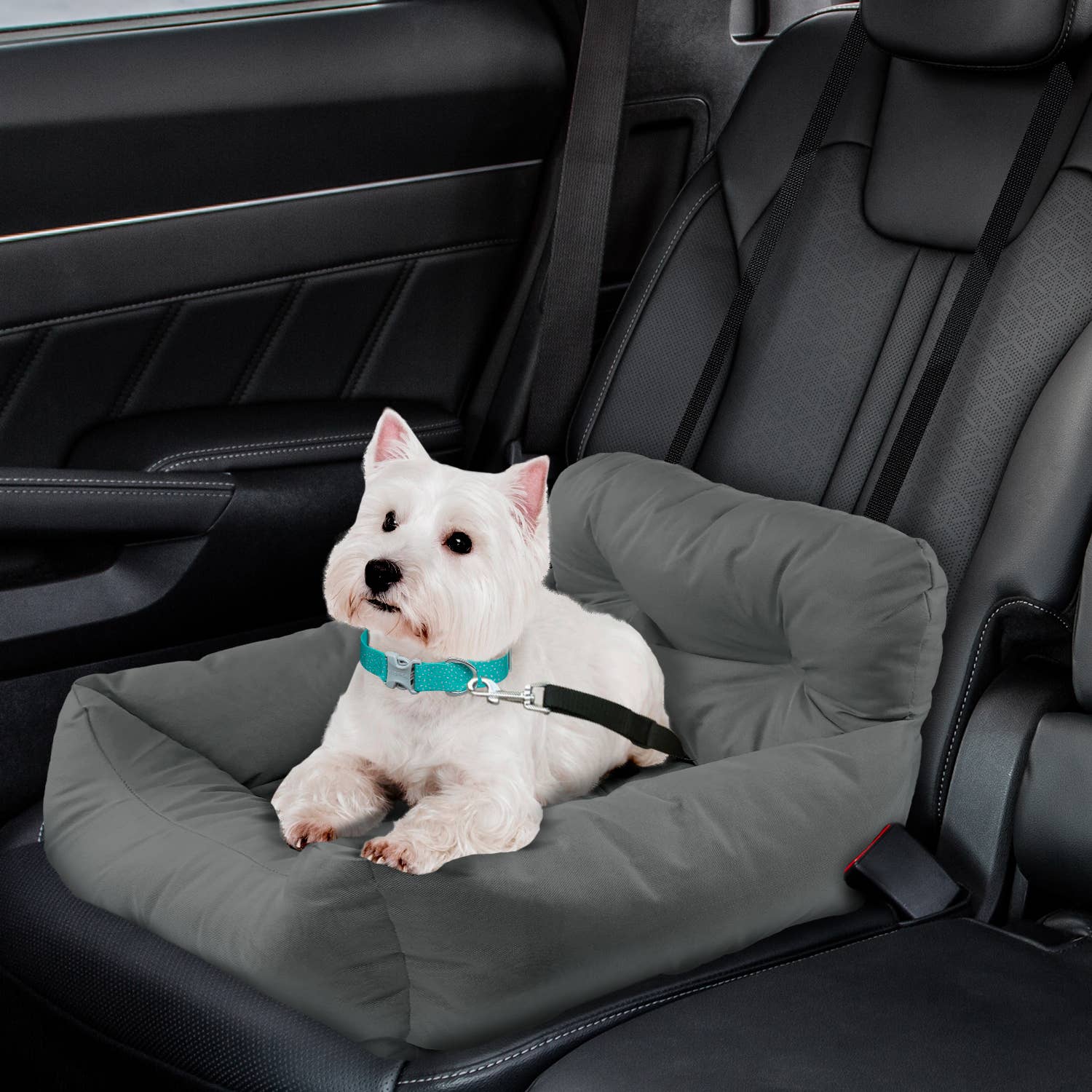 Precious Tails - Wholesale Pet Bed - Dog - Precious Tails Seat Belt Compatible Travel Pet Bed11