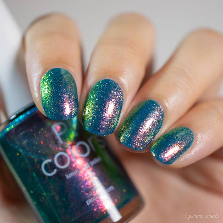 Zinnia.000 Green Nail Polish for wholesale by PI Colors