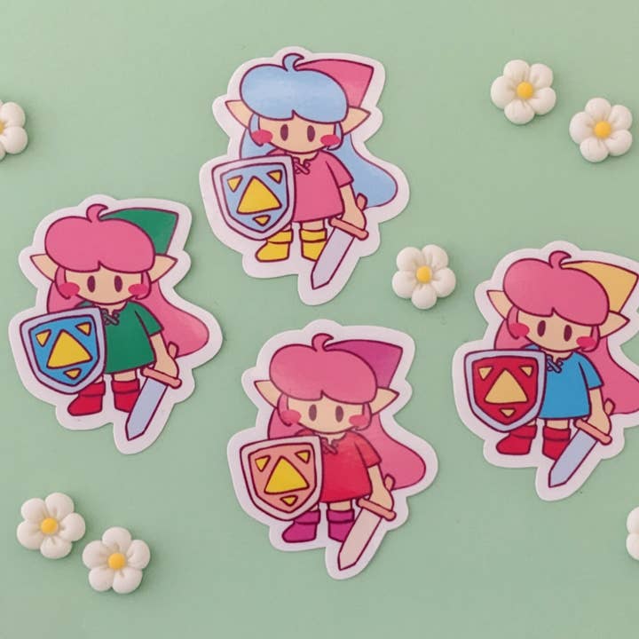 Legendary Girl Stickers for wholesale by doodlemancy