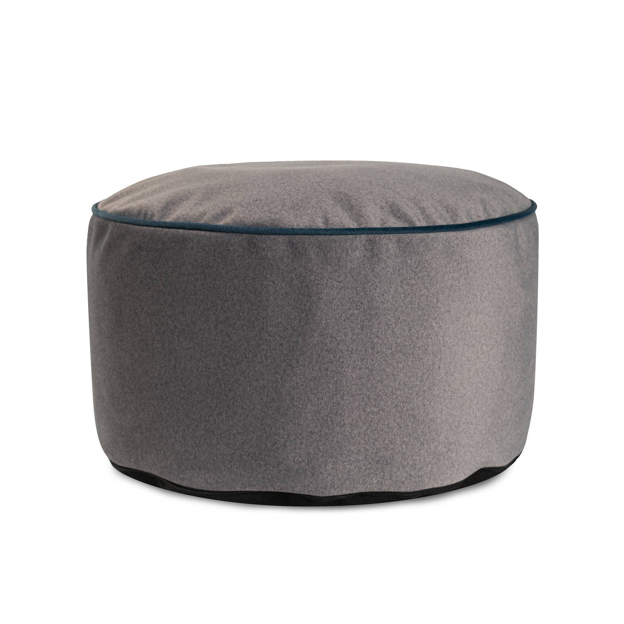 Howard Elliott on Faire - Wholesale Ottoman - Qivuit Contrast Welt Felted Pouf Collection12