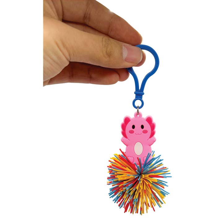 Geddes - Wholesale Keychain - Kids - AXOLOTL KUSH BACKPACK BUDDY 24/BG3