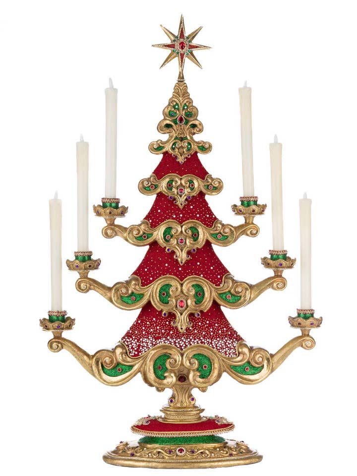 Christmas Ball Tree with Candles for wholesale by Katherine's Collection