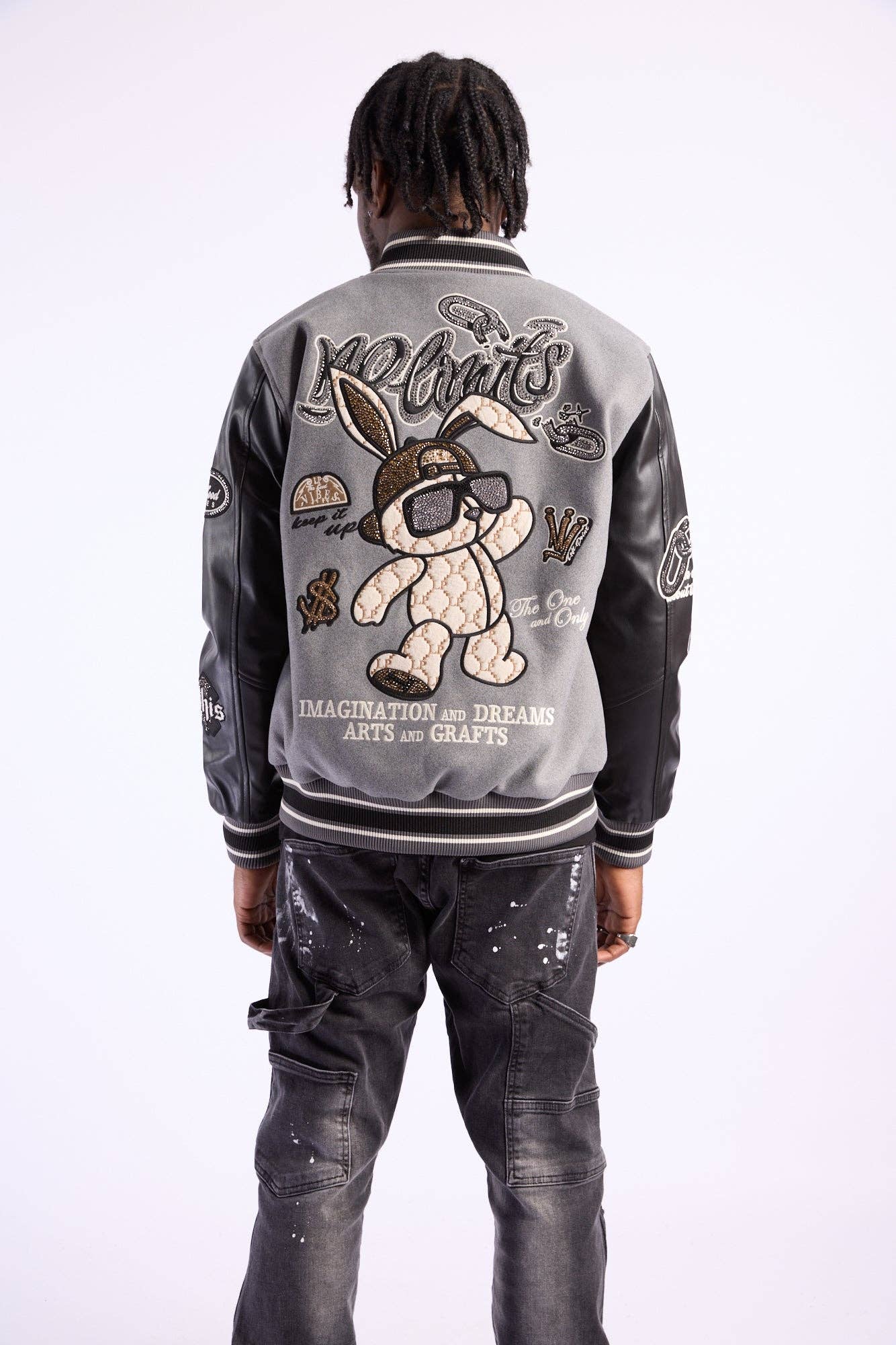 LEFT POINT - Wholesale Varsity/Baseball Jacket - Men's - COLLEGE JACKETS BUNNY3