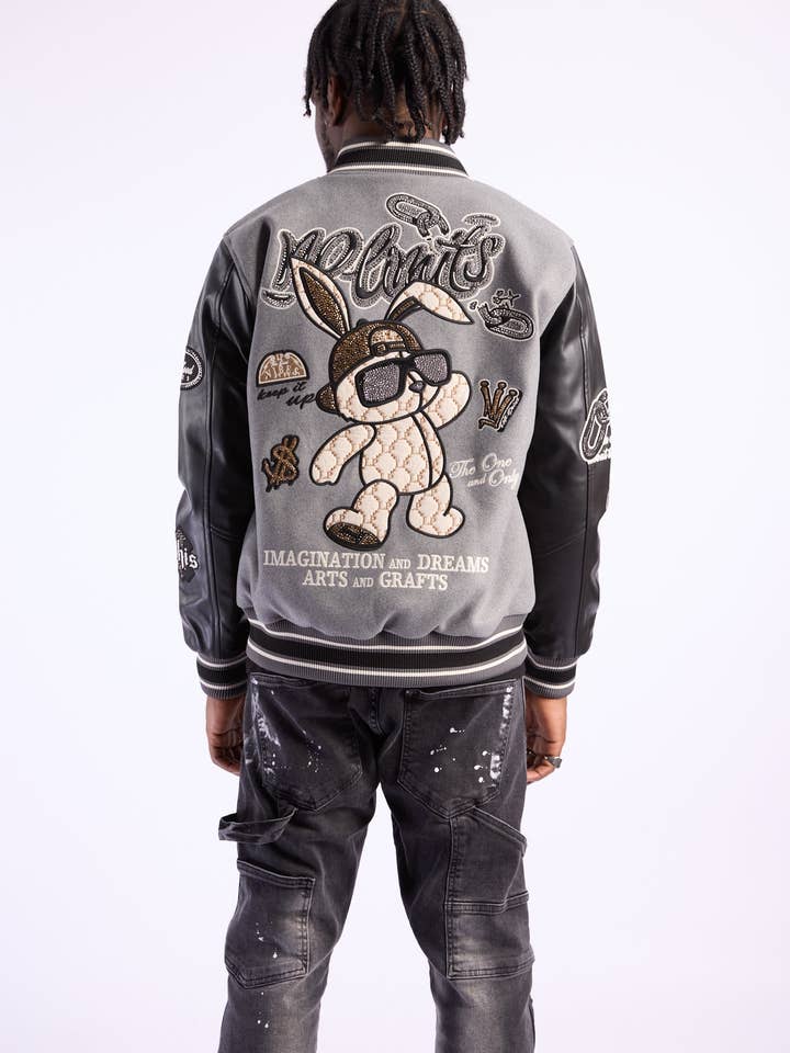 LEFT POINT - Wholesale Varsity/Baseball Jacket - Men's - COLLEGE JACKETS BUNNY3