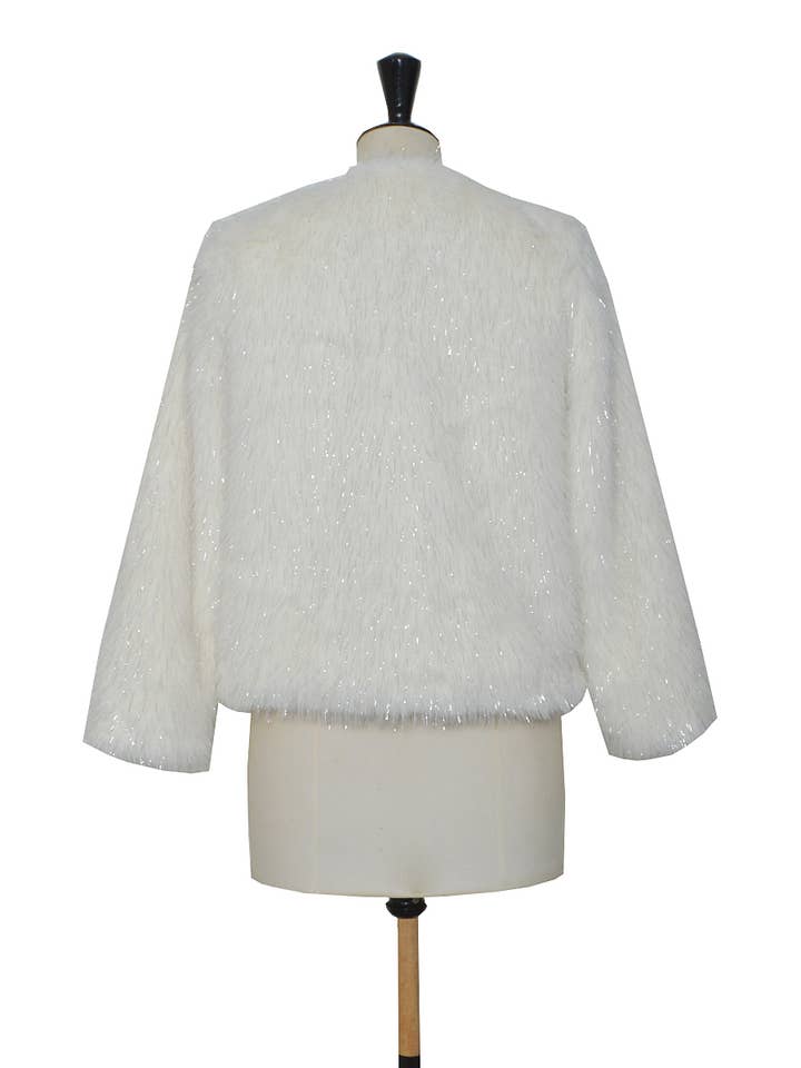ELLI WHITE - Wholesale Fur/Faux Fur Coat - Women's - Pearl fur coat4