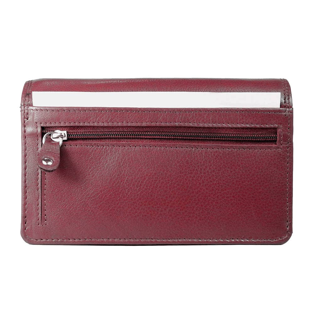 Arrigo - Wholesale Wallet - Women's - Wallet Leather Ladies RFID - Leather Woman Harmonica Wallet34