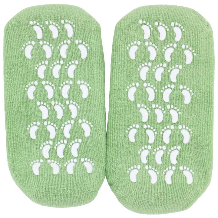 Zen'Arôme - Wholesale Moisturizing Socks - Green Moisturizing and Softening Socks with Oils1