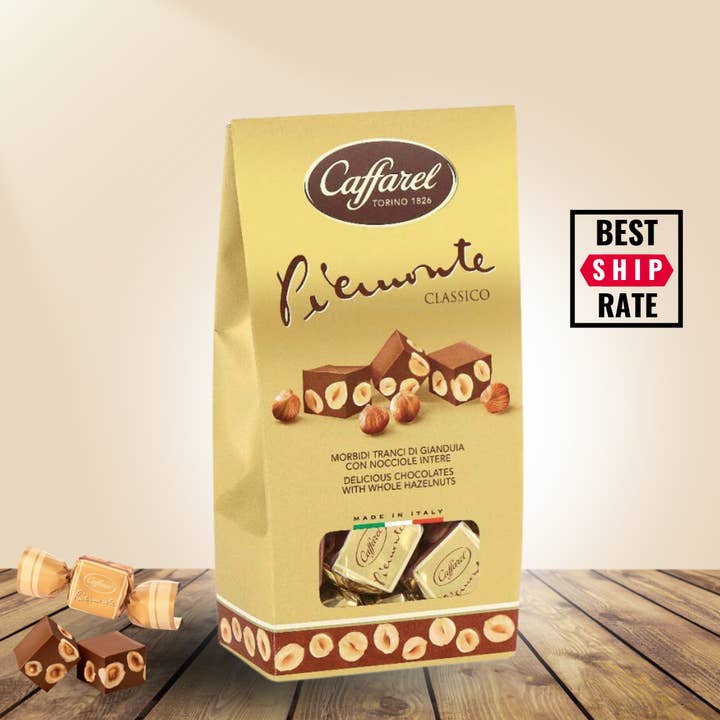 Casacella Foods - Wholesale Chocolate Box - Caffarel Piemonte Classico 3.5 oz (100g)Â