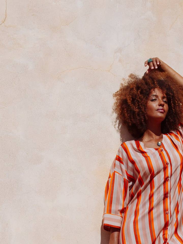 Vestido Oversize para venta al por mayor de ELENA HURTADO