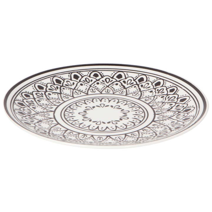 Harmony Stamped Plate 8.5 Inch for wholesale by Danica Heirloom
