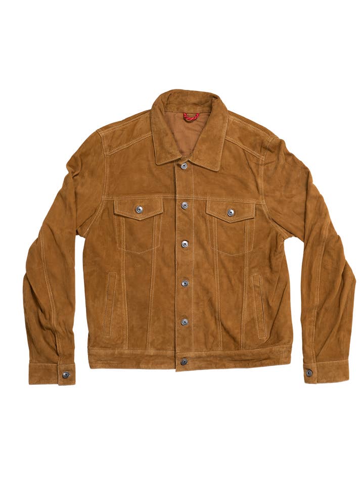 Iron & Resin - Vendita all'ingrosso Giacca - Uomo - Giacca Highwayman Goat Camoscio0