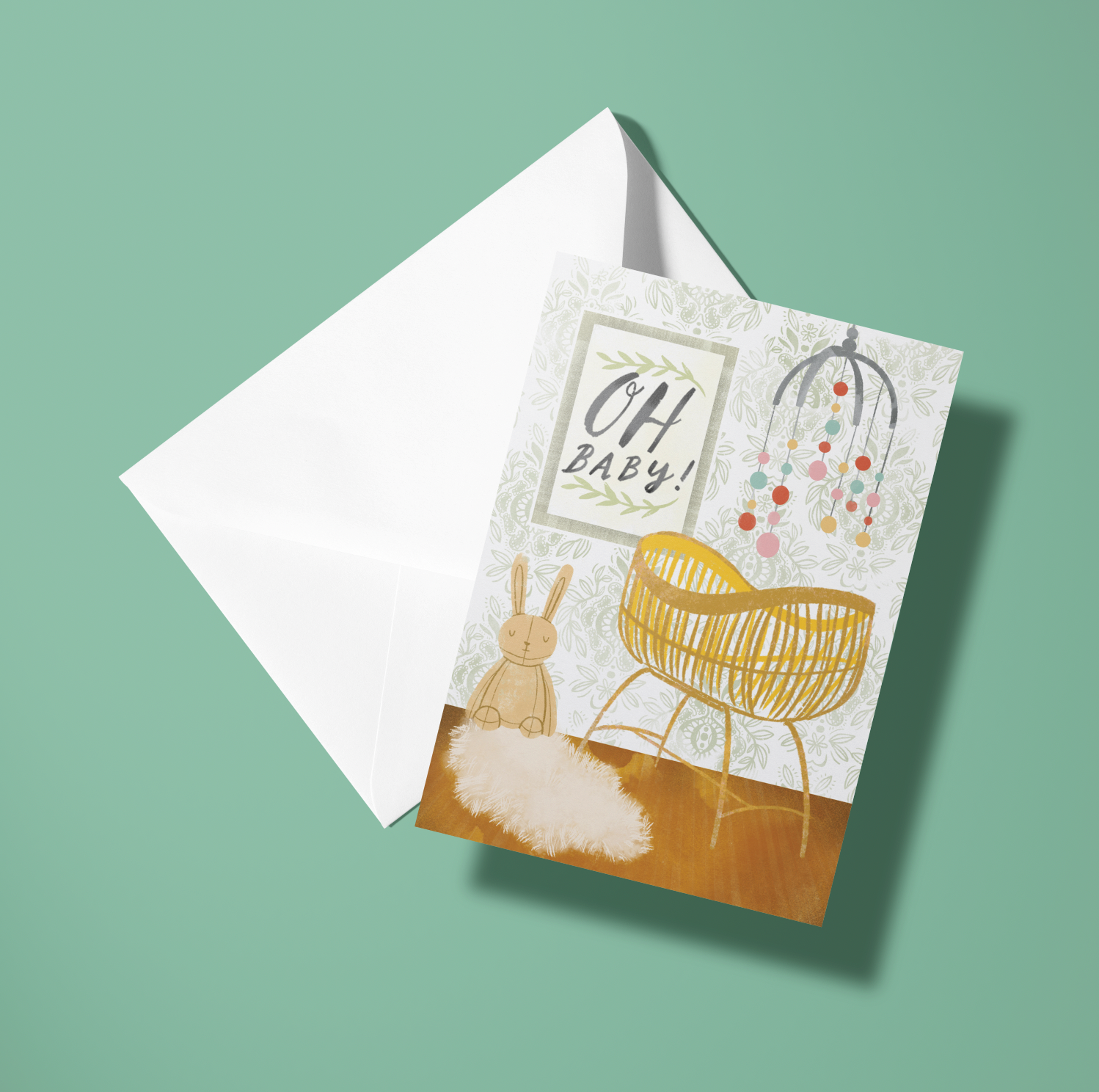 Olive & Company - Wholesale Baby Card - Oh Baby Nursery1