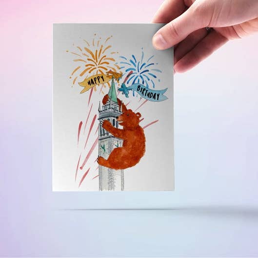 Liyana Studio - Wholesale Birthday Card - King Kong Bear - Funny Birthday Card3