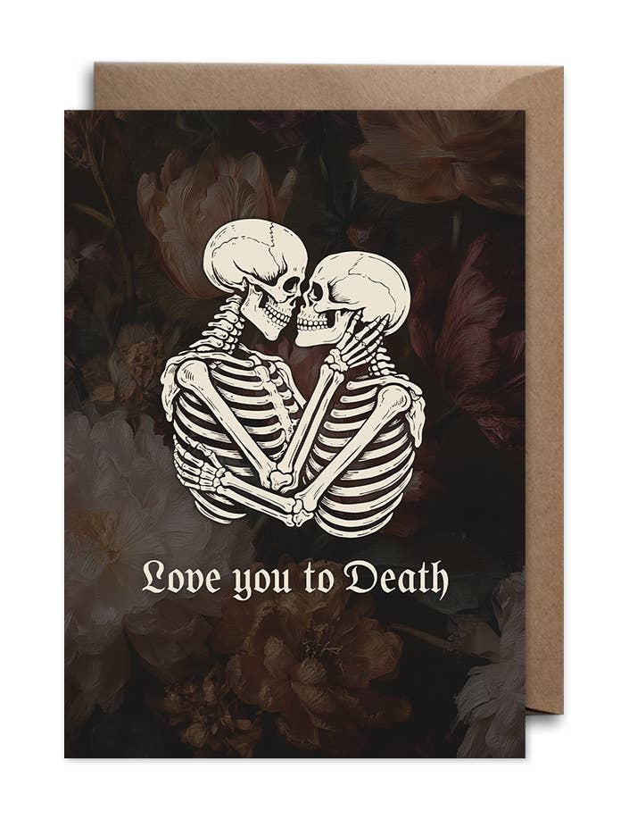 Bonne Nouvelle - Wholesale Love Card - Love You to Death - Dark Romance Love Card1