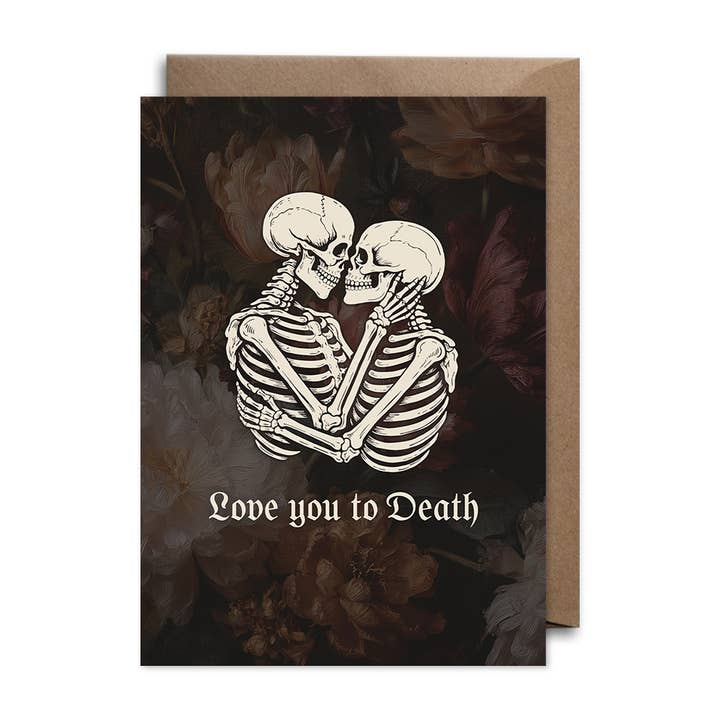 Bonne Nouvelle - Wholesale Love Card - Love You to Death - Dark Romance Love Card1