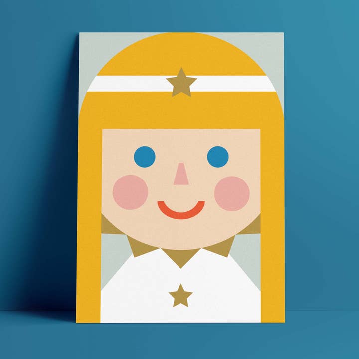 Postkort // Engel for engroshandel hos Designfräulein