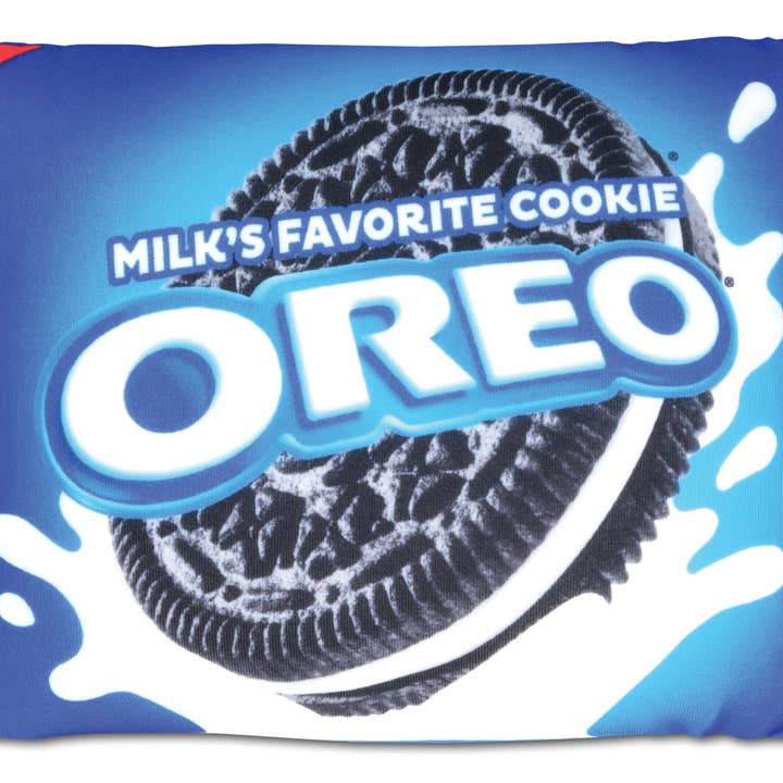 Iscream - Wholesale Throw/Decorative Pillow - OREO COOKIE MICROBEAD PLUSH 12"