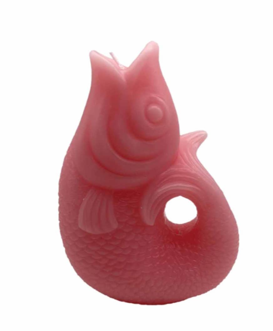 Les Vilaines Filles - Wholesale Novelty Candle - Pink Fish Candle