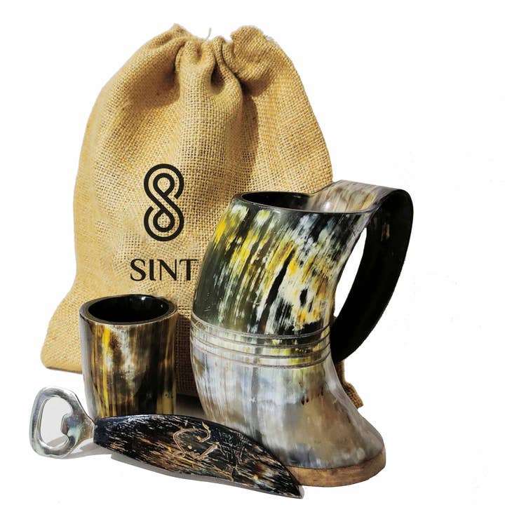 SINT - Wholesale Drinking Glass/Cup - Viking Drinking Horn Mug26