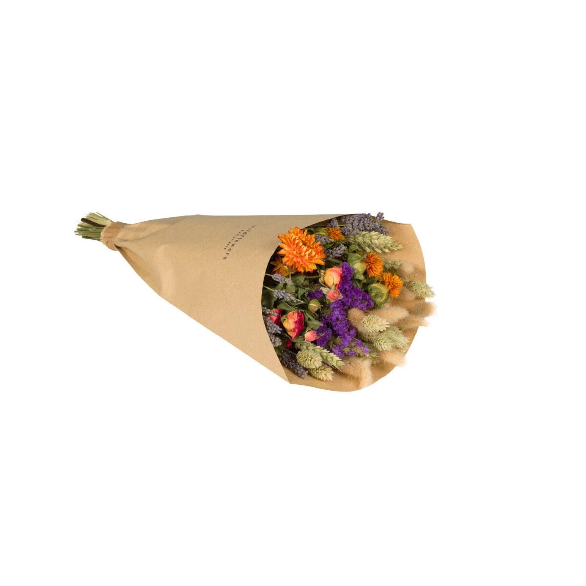 Wildflowers by Floriette - Wholesale Dried/Pressed Flowers - Dried Flowers - Field Bouquet - Orange4