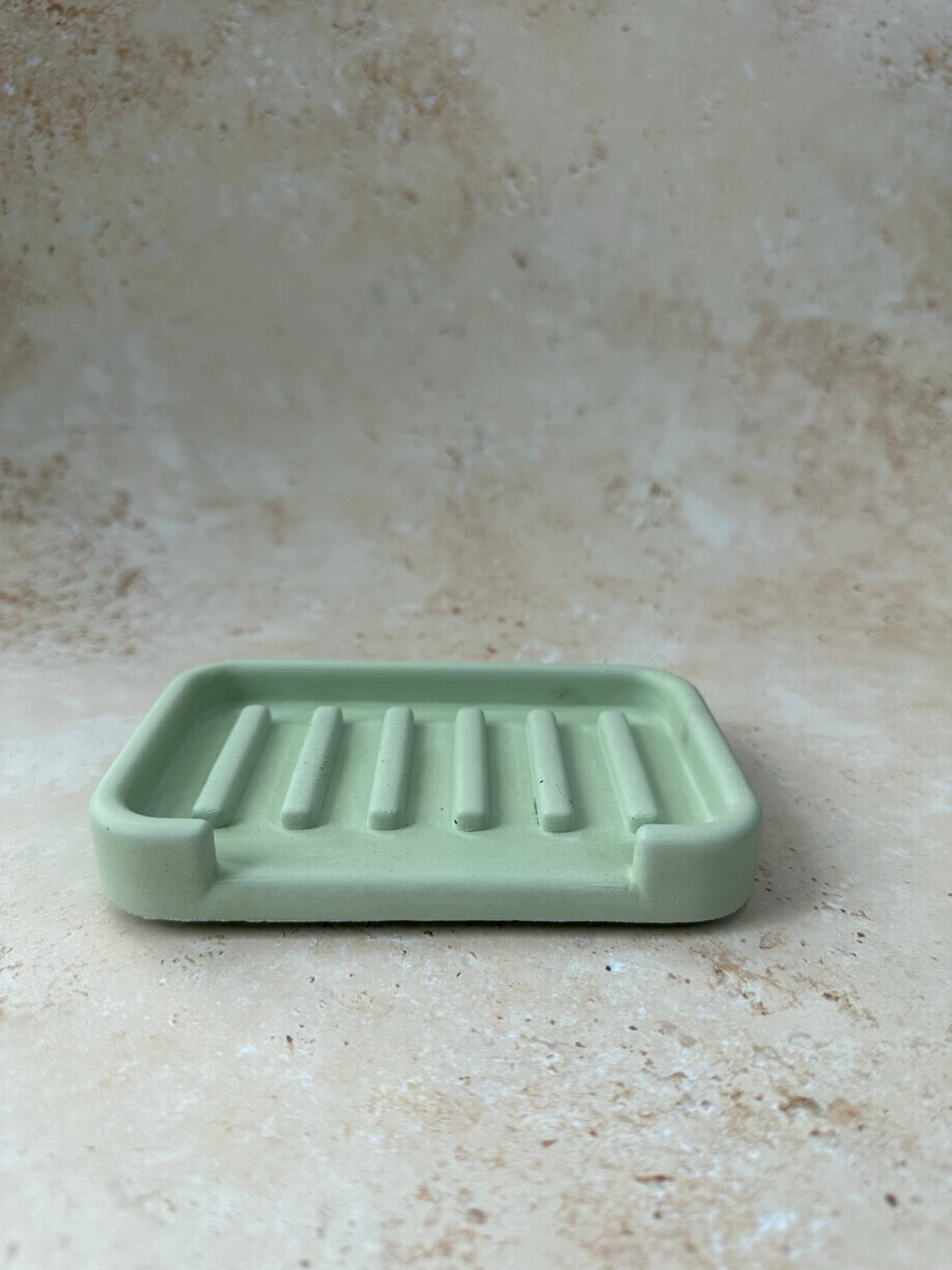 Smells Like Home Store - Venta al por mayor Platitos para jabón de baño - Jabonera rectangular de concreto ArcEdge7
