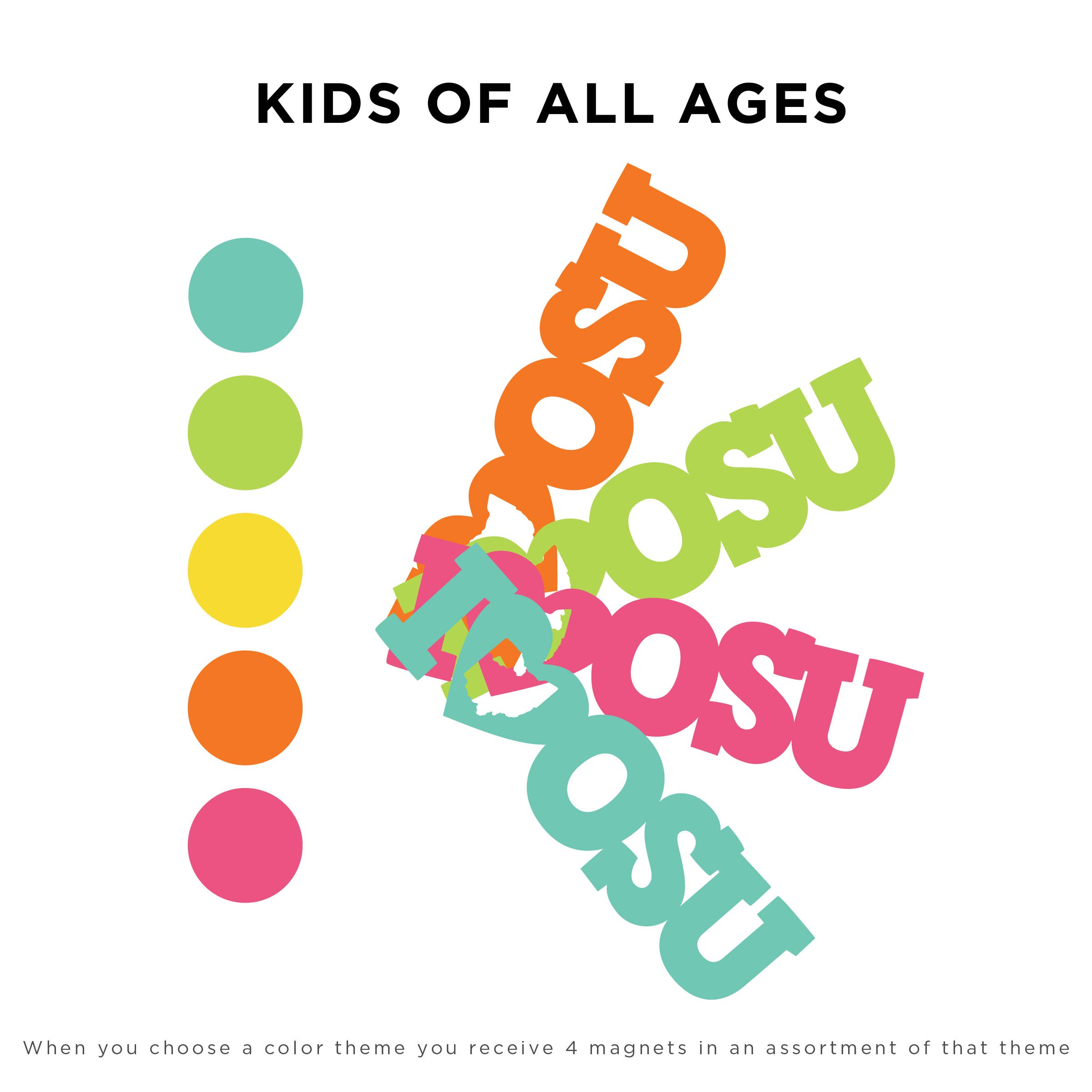 Spunky Fluff - Wholesale Magnet - Custom Tiny Word Magnets & Ornaments Re-Order8