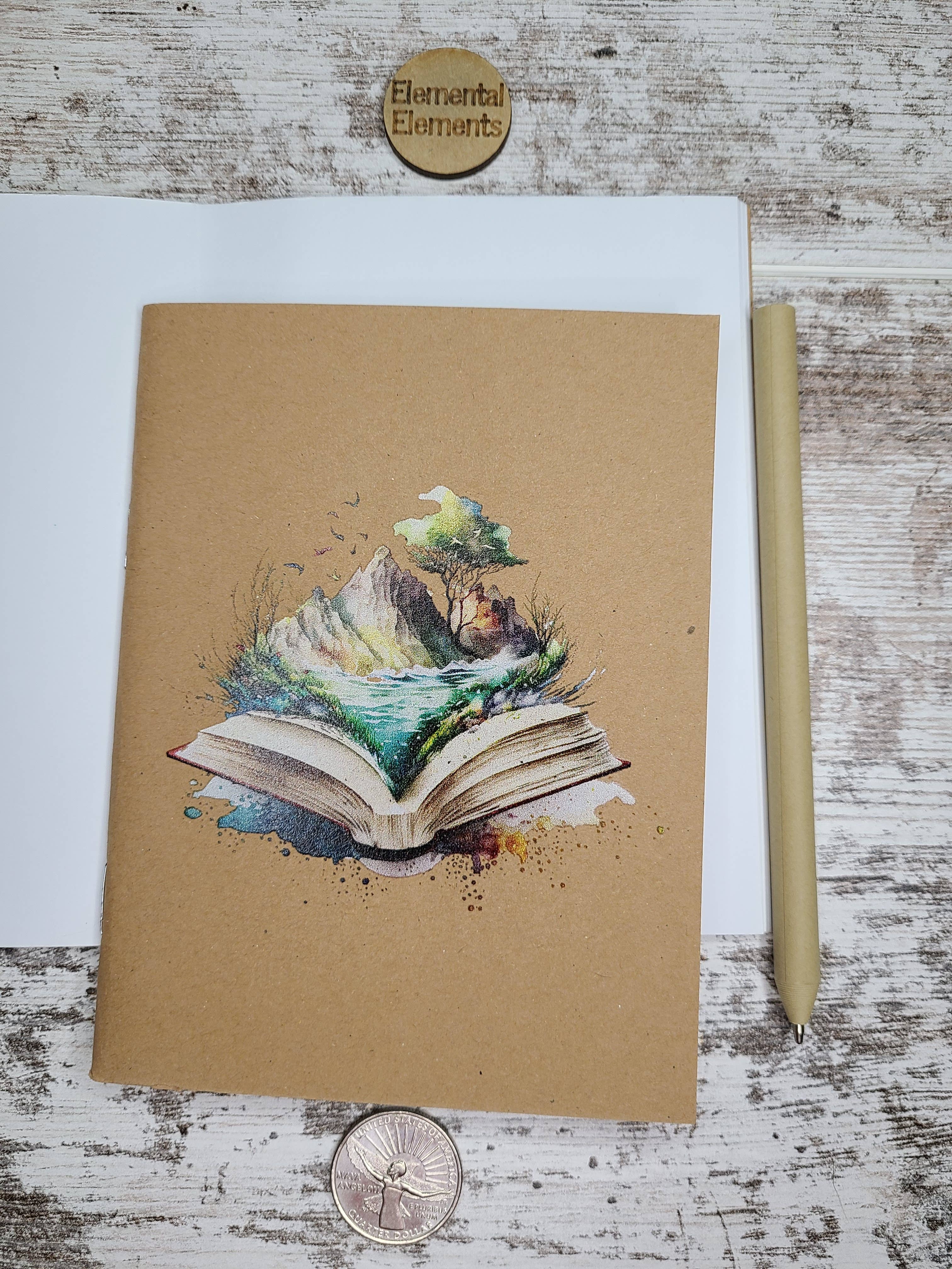 Elemental Elements LLC - Wholesale Notebook - Book Fantasy Island Journal Notebook1