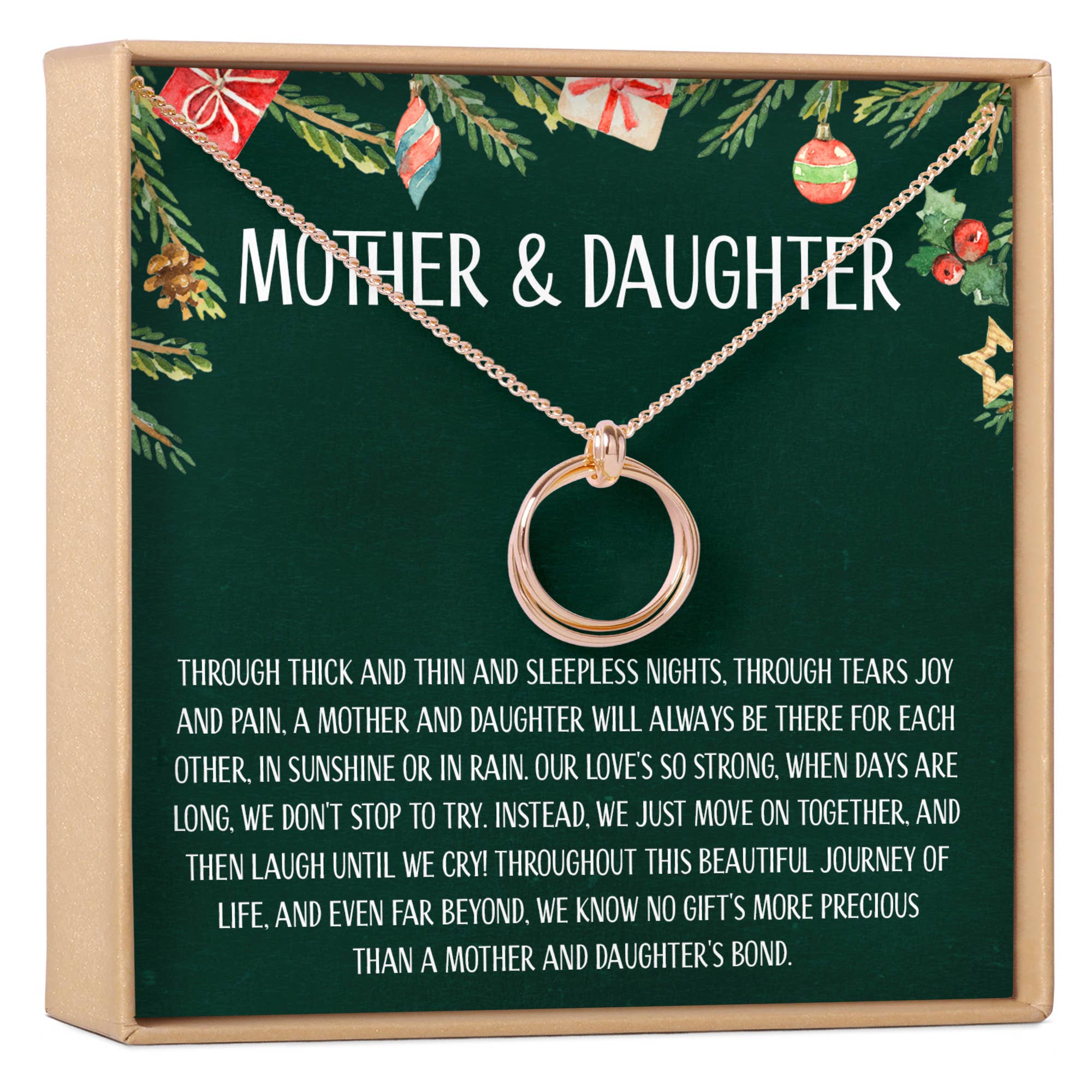 Dear Ava - Wholesale Pendant/Charm Necklace - Mother & Daughter Christmas Necklace, Multiple Styles12
