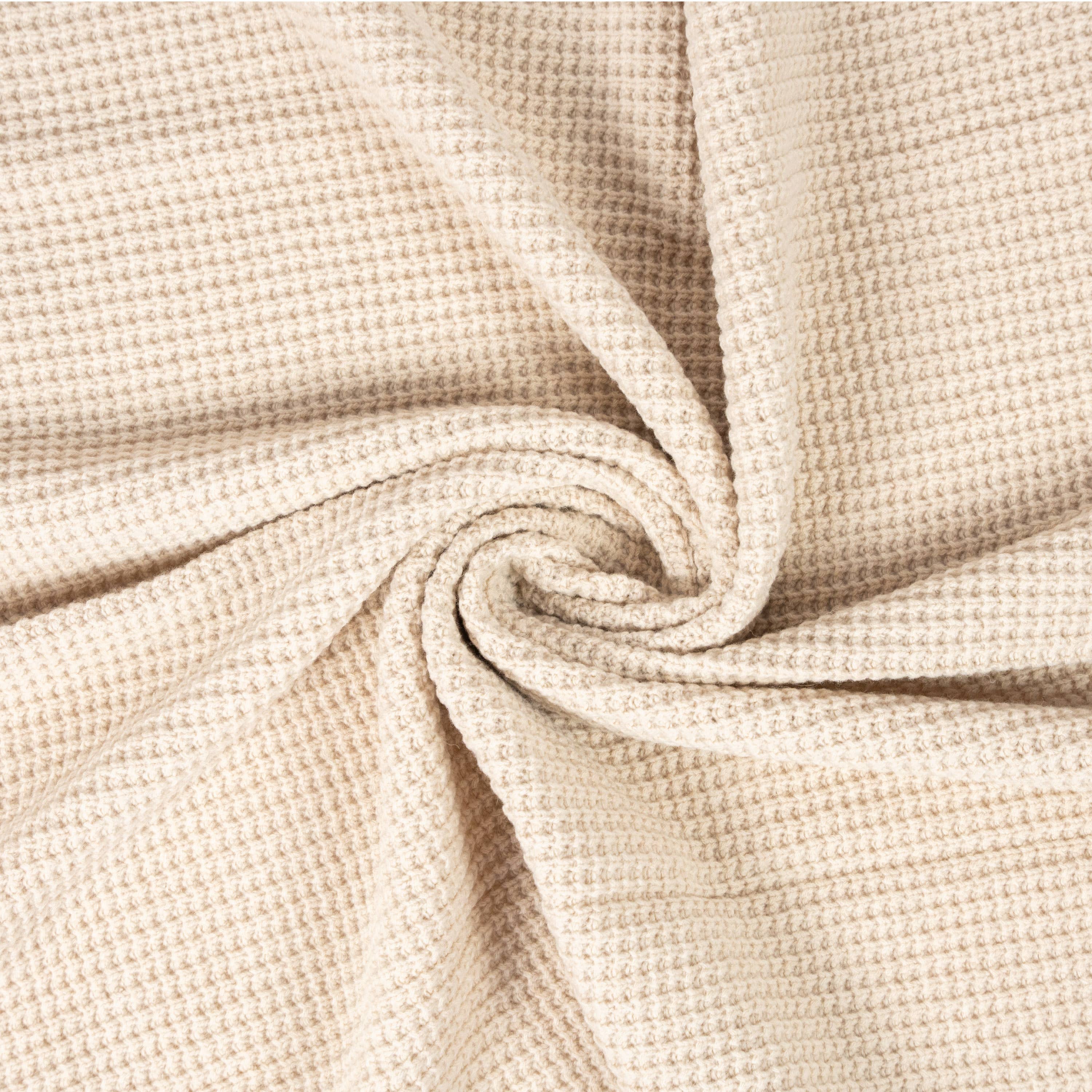 CottoHouse – Engroshandel Tæppe – EMMA strikket tæppe i merinould12