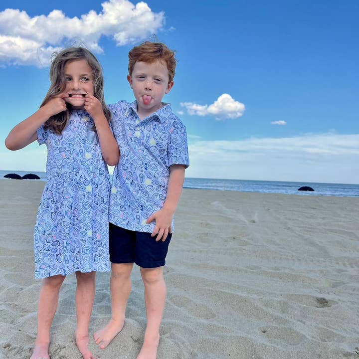 Oysters Boy's Polo Shirt for wholesale on Faire4