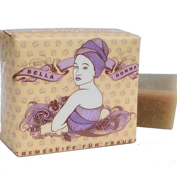 Bella Donna Handmade Buttermilk Soap Rose-Vanilla for wholesale by 1000&1 Seife