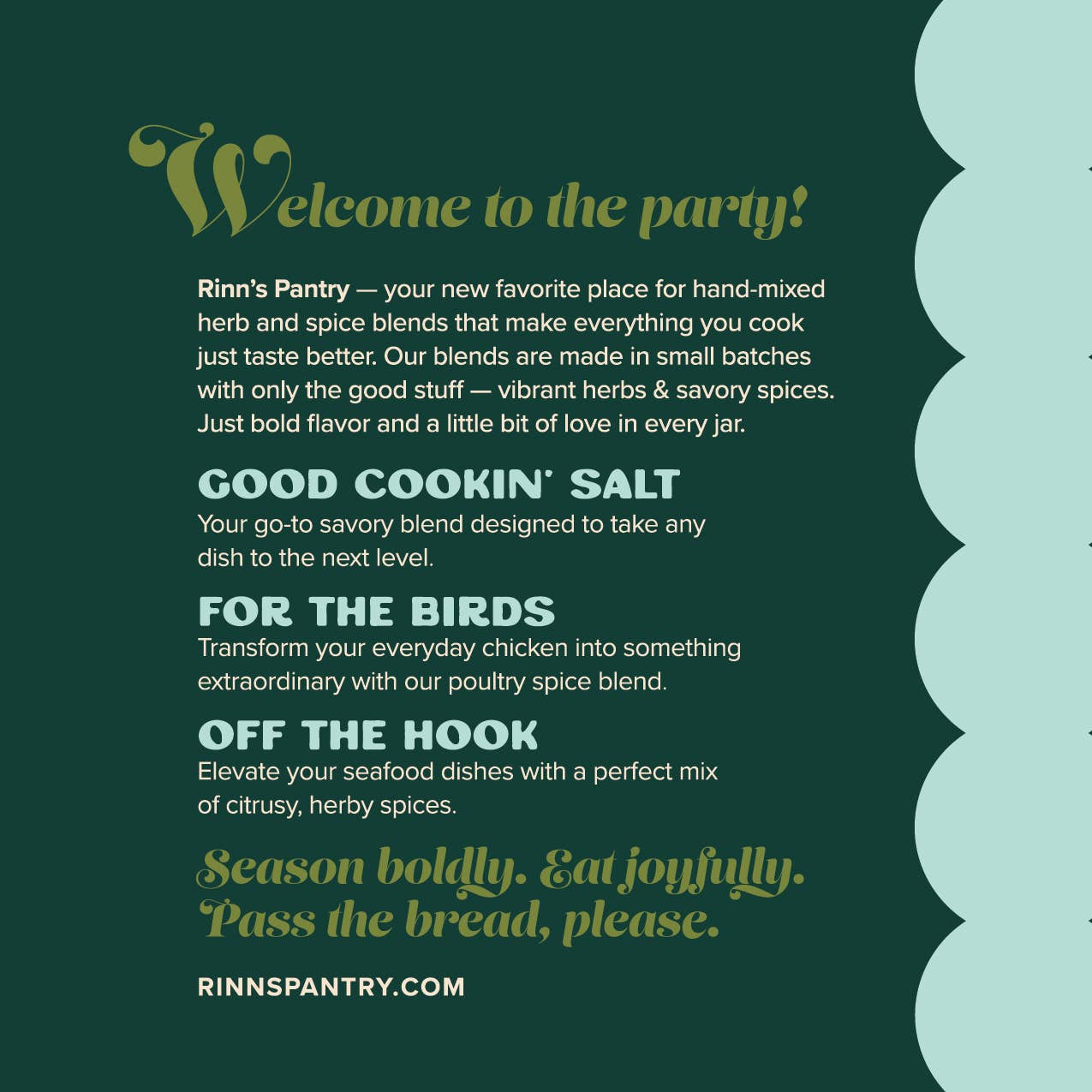 Rinn's Pantry - Wholesale Dried Spice Mix - Good Cookin' Salt6